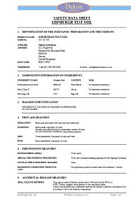 SDS Edinburgh soil opt